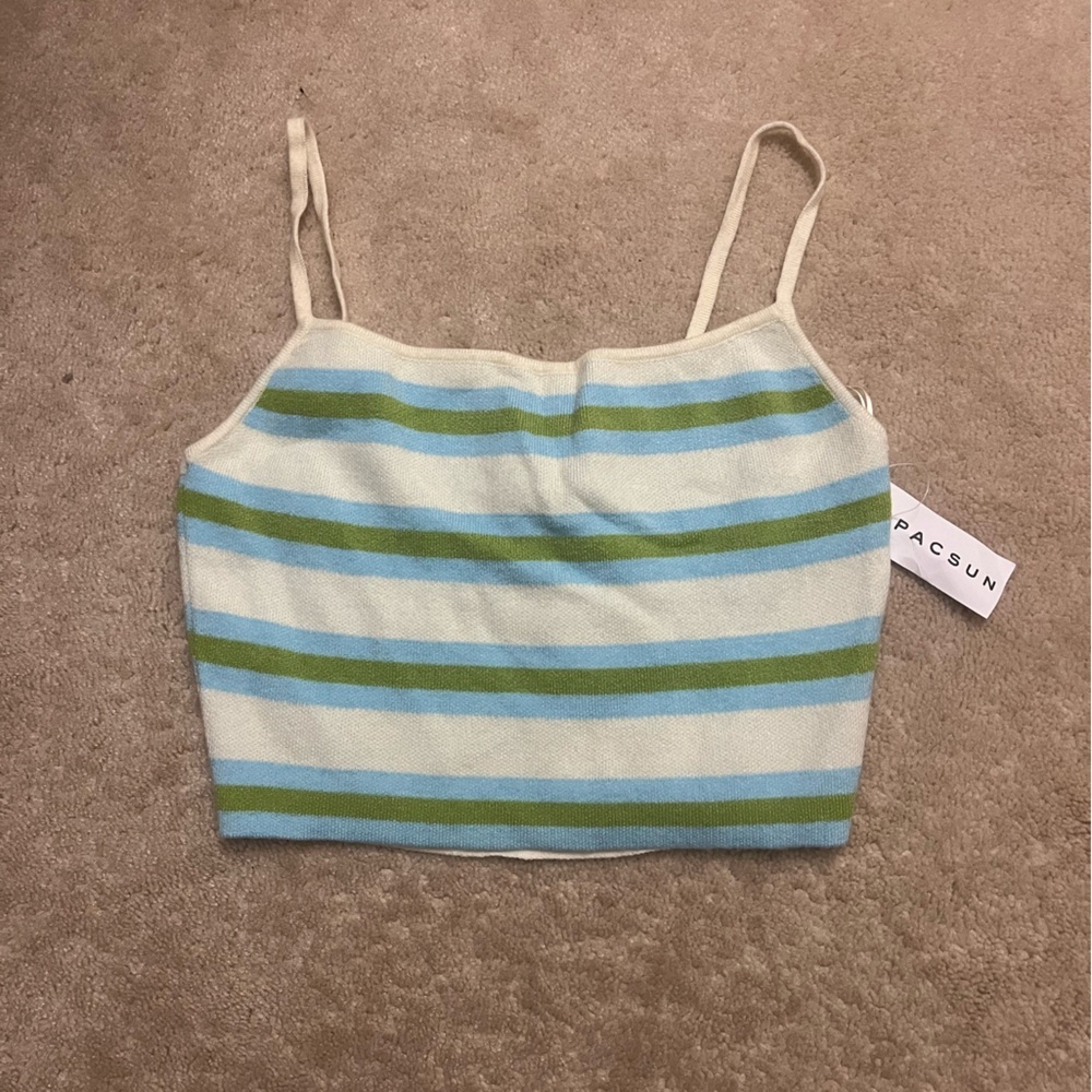 NWT Pacsun size small striped Sweater Tank